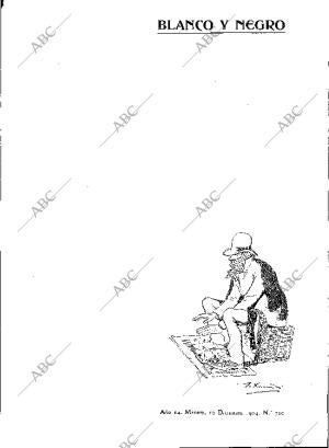 BLANCO Y NEGRO MADRID 10-12-1904