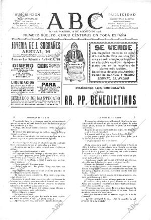 ABC MADRID 16-08-1905
