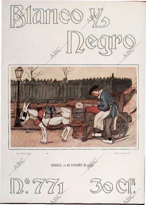 BLANCO Y NEGRO MADRID 10-02-1906