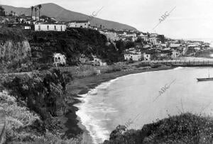 Vista de santa cruz de la palma