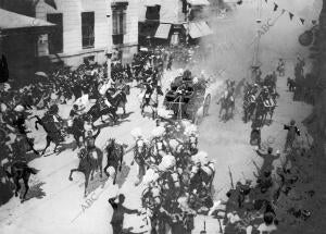 La histórica fotografía publicada en exclusiva por ABC, constituyó un enorme...