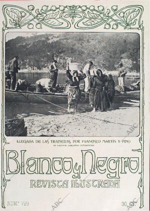 BLANCO Y NEGRO MADRID 25-08-1906