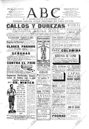ABC MADRID 18-12-1906