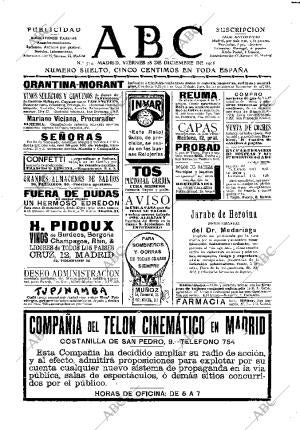 ABC MADRID 28-12-1906