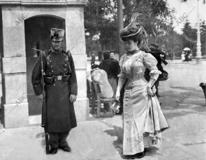 Soledad Villafranca, la amiga de Mateo Morral, Entrando en la cárcel modelo de...