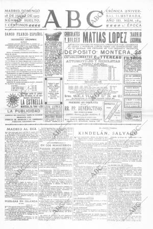 ABC MADRID 28-07-1907