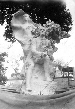 La estatua de Juan Jacobo Rousseau que Será Inaugurada pasado mañana en...