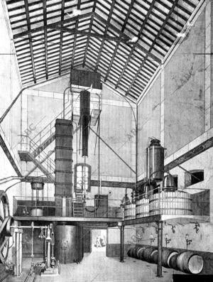 Fabrica de anís del mono en Badalona