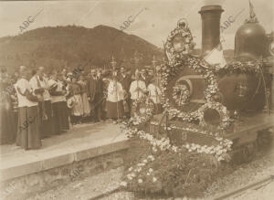 Inauguración del tren de Solares a Lierganes