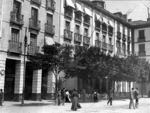 Lo del centro vasco de san Sebastián, edificio que Ocupa la sociedad de...