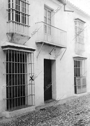 La casa del crimen y habitación donde Guardaba doña clara los Valores