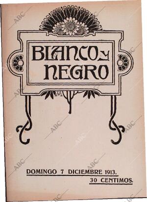 BLANCO Y NEGRO MADRID 07-12-1913