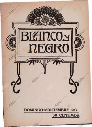 BLANCO Y NEGRO MADRID 28-12-1913