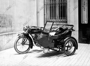 Moto Indian con sidecar