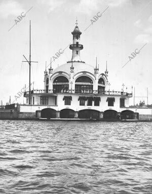 Inauguración del Real Club Marítimo de Barcelona