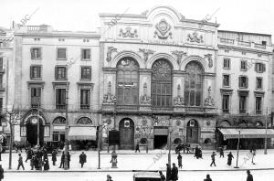 Teatro Principal de Barcelona antes del incendio del 3 de noviembre de 1915