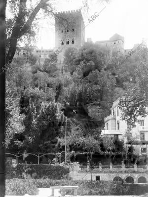 Muro (X) que se ha Derrumbado, Dejando al descubierto los Cimientos de la torre...