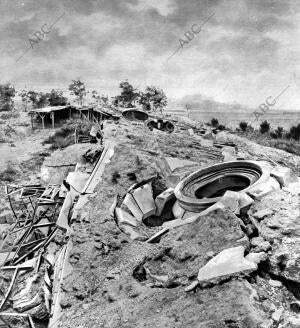 Restos de una fortificación Serbia A Orillas del Danubio, Destruida por la...