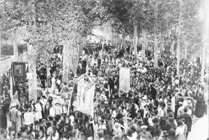 Llegada de los Peregrinos de Alicante y Murcia, que Fueron A Orihuela para...