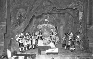 Cuadro Del "homenaje A la Patria", Representado en la fiesta Celebrada en el...