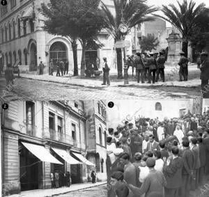 plaza del duque de la Victoria, donde se Desarrollaron los Sucesos