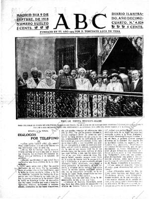 ABC MADRID 09-09-1918