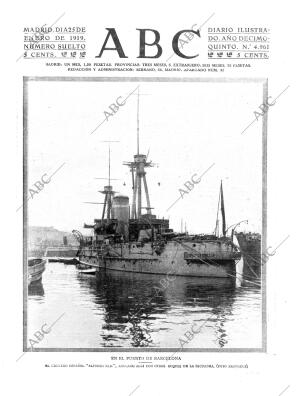 ABC MADRID 25-01-1919