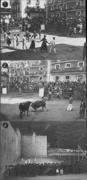 el partido de raqueta por los Pelotaris de Madrid