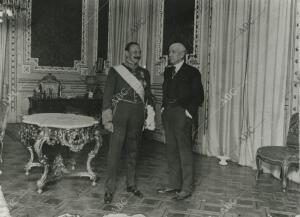 El Sr. Dato con el marqués de Alhucemas, Manuel García Prieto