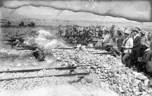 La Ocupacion de Zeluan Trincheras que Construyeron los Moros para cortar la Via...
