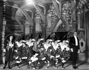 Una escena de la Opereta, de Angel Nessi, Musica del maestro Ivan Darclee, "la...