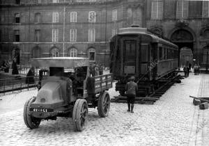 el vagón Dónde se Firmó el armisticio tras la primera Guerra Mundial, Siendo...