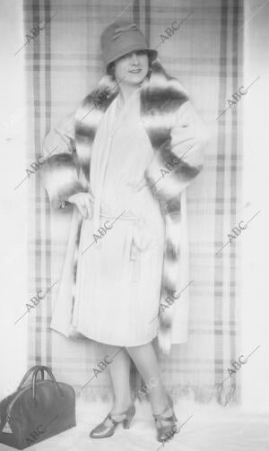 En la Imagen, abrigo de 1927