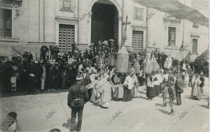 (CA.). Procesión del Corpus Christi