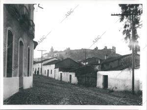 Uan calle de santa Olalla de la Sierra