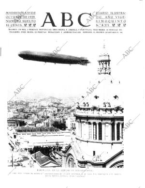 ABC MADRID 25-10-1929