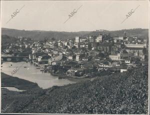 Vista general del pueblo de Betanzos