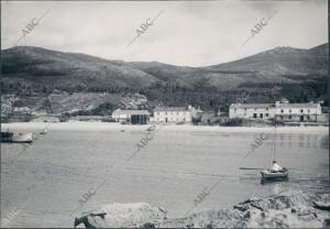 Vista parcial de la playa