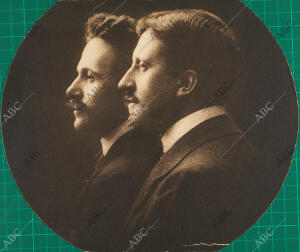 Retrato de los hermanos Álvarez Quintero