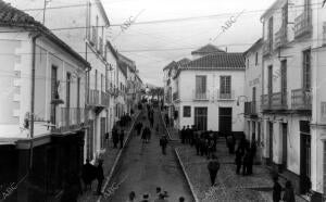 Una de las Calles del pueblo de Coín (Málaga)