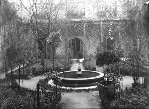 Museo romántico de Madrid: vista del jardín