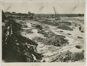 Comienzo de las obras de la Ciudad Universitaria