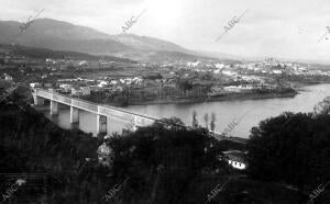 Vista general del puente internacional