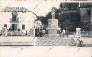 Inaguración del monumento al pintor palomino