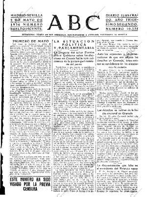 ABC SEVILLA 02-05-1936