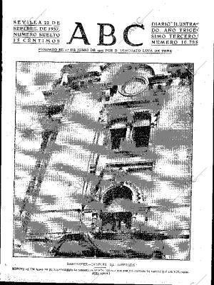 ABC SEVILLA 22-09-1937