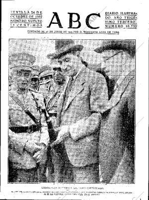 ABC SEVILLA 24-10-1937