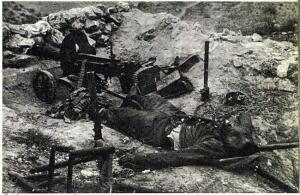 Fotografía Realizada por el fotógrafo turolense Manuel tena durante la Guerra...