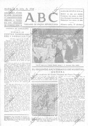 ABC MADRID 16-07-1938