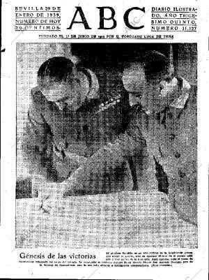 ABC SEVILLA 29-01-1939